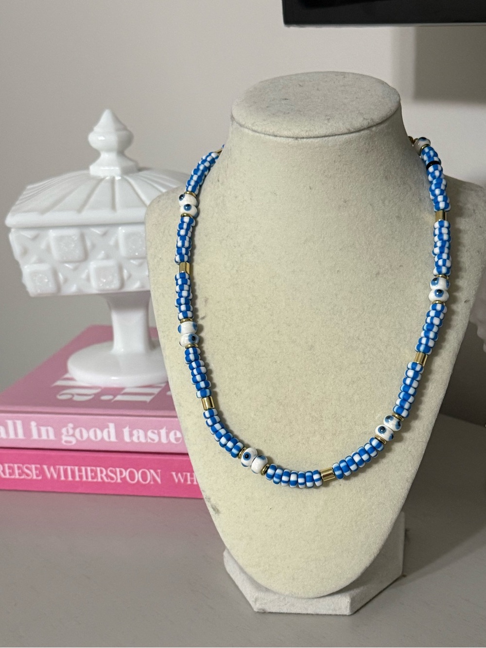 Allie + Bess Evil Eye Necklace